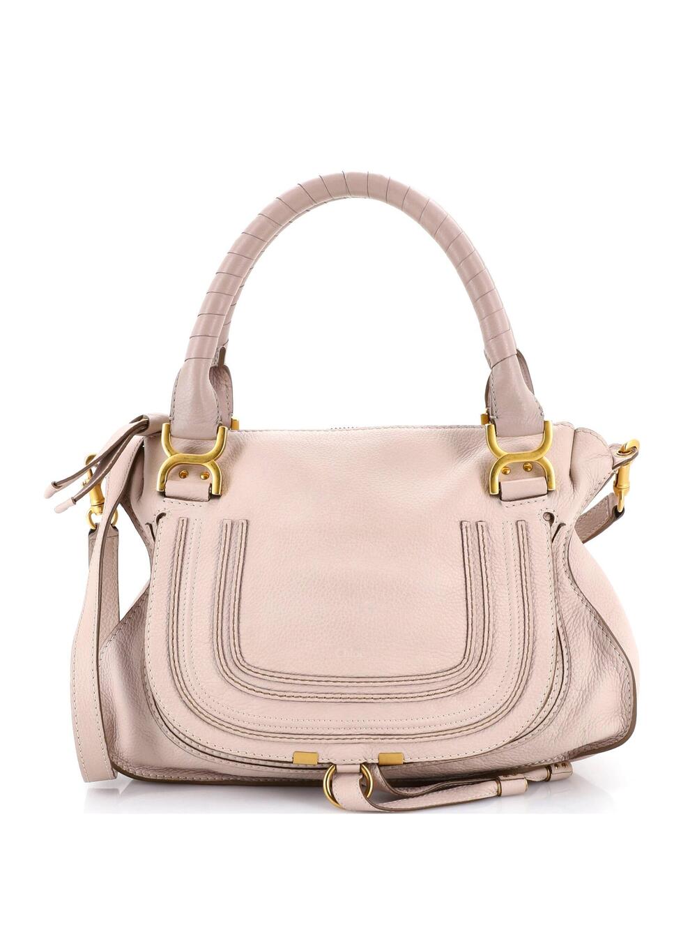 Chloe Marcie Satchel Leather Medium #239443C12B